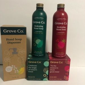 Grove Co. Holiday Candle & Soap Collection